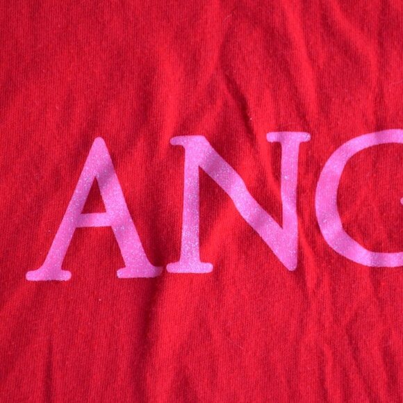 VICTORIA'S SECRET | Angel T-Shirt Red | Sz. S - Picture 3 of 7
